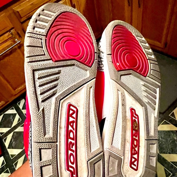 Nike Jordan Red cement 3 - Picture 4 of 4